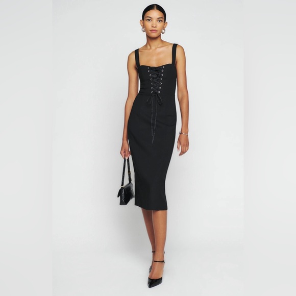 Reformation Perdita Knit Dress - Like New - Picture 2 of 7